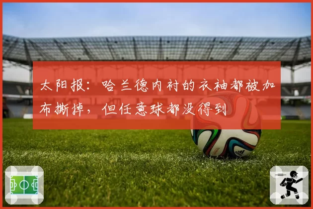 太阳报：哈兰德内衬的衣袖都被加布撕掉，但任意球都没得到