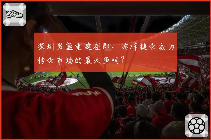 深圳男篮重建在即,沈梓捷会成为转会市场的最大鱼吗?